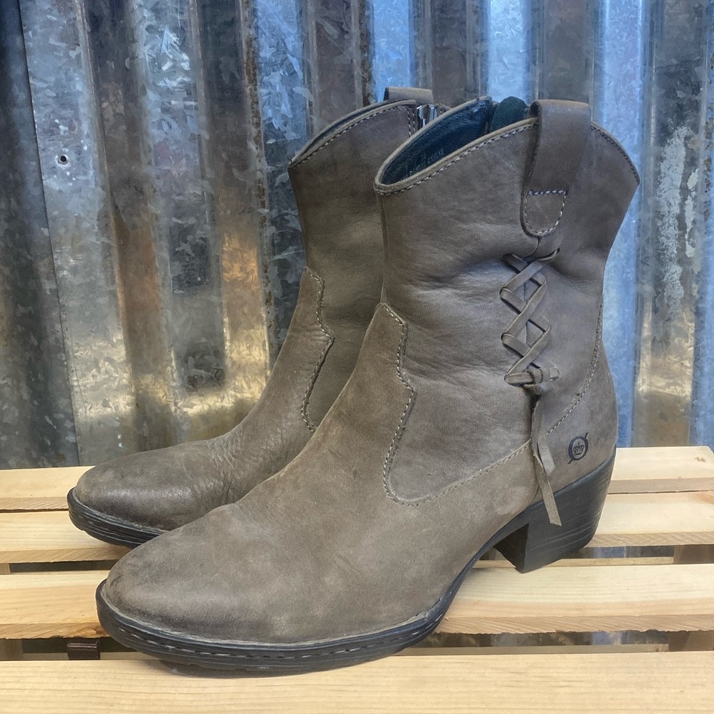Leather Upper Born boots W7